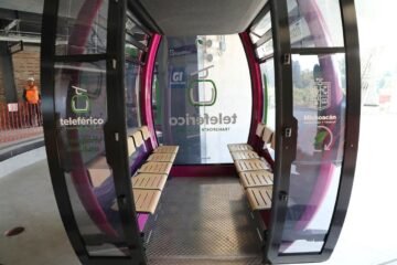 ¡Todo está listo para que arranque del teleférico!