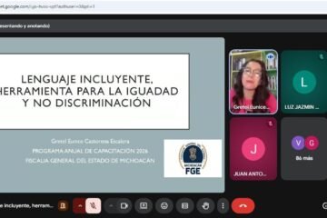 Fortalece FGE competencias institucionales con capacitación en lenguaje incluyente