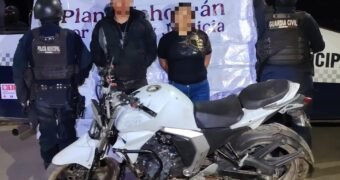 Refuerza SSP operatividad en Carapan; detenidas 2 personas, una de ellas presuntamente vinculada a un grupo criminal