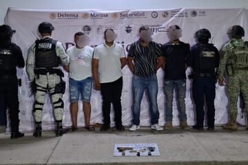 Asegura SSP a 4 personas en posesión de armas de fuego en Buenavista Asegura SSP a 4 personas en posesión de armas de fuego en Buenavista