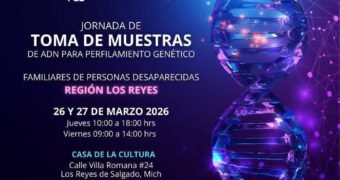 Promueve Fiscal General Torres Piña, jornada de toma de muestras de ADN en Los Reyes