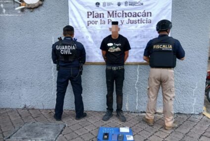 SSP detiene a 2 presuntos integrantes de una célula delictiva en Tarímbaro y Álvaro Obregón