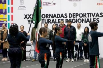 Inicia XXXII jornada cultural y deportiva regional, del Cecyte