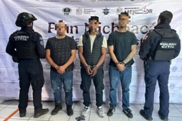 Cinco detenidos en Uruapan; aseguradas más de 400 dosis de droga y armas de fuego Cinco detenidos en Uruapan; aseguradas más de 400 dosis de droga y armas de fuego