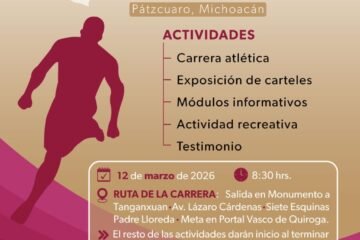 SSM realizará carrera atlética para fomentar entornos libres de humo en Pátzcuaro