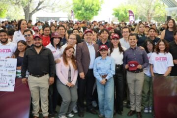 Con D4TA, Michoacán es punta de lanza contra brecha digital: Gabriela Molina