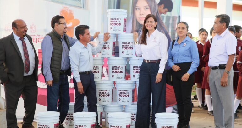 Pinto mi Escuela llega a todas las regiones: Gabriela Molina