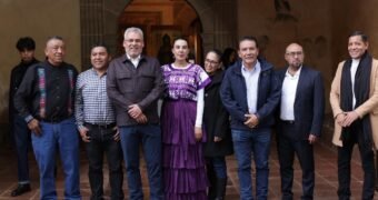 Bedolla y Josefina Rodríguez anuncian nueva ruta aérea AIFA-Morelia-Uruapan