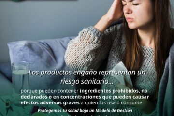 ¡Protege tu salud! SSM advierte sobre los riesgos de consumir “productos engaño”