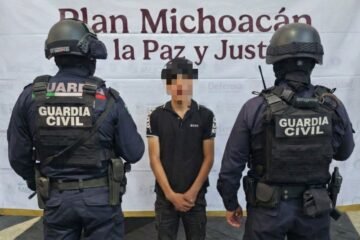 Guardia Civil asegura a adolescente en Aguililla; estaría presuntamente relacionado con hechos violentos del pasado domingo Guardia Civil asegura a adolescente en Aguililla; estaría presuntamente relacionado con hechos violentos del pasado domingo