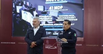 Con inversión estatal de 41 mdp se moderniza la seguridad de Morelia con nuevo C4: Bedolla Con inversión estatal de 41 mdp se moderniza la seguridad de Morelia con nuevo C4: Bedolla