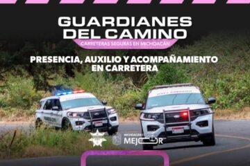 Desplegados más de 2 mil Guardianes del Camino para blindar Semana Santa en Michoacán: Bedolla