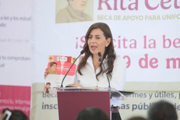 Hoy concluyen pagos de la beca Rita Cetina: Gabriela Molina