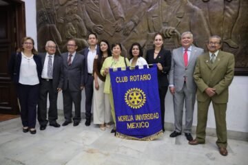Sandra Arreola propone declarar el 23 ee abril como “Día Estatal del Rotarismo” en Michoacán