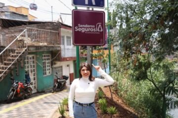 Senderos seguros del teleférico de Uruapan garantizan trayectos más dignos para todas