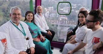 A una semana de su puesta en marcha del teleférico de Uruapan, Bedolla destacó que este sistema ya es parte esencial de la vida diaria