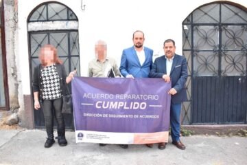 Acuerdo reparatorio permite a la Fiscalía General devolver inmueble a su dueño en Morelia