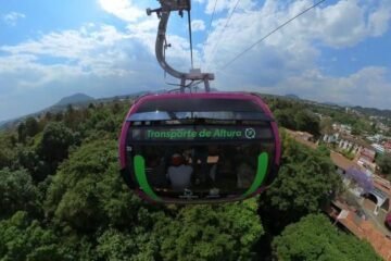 Con el teleférico de Uruapan, recorre desde el cielo los barrios históricos de la ciudad