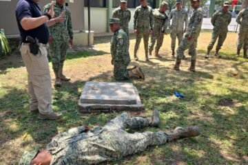 Inicia FGE capacitación en Protocolos Nacionales de Actuación para personal de Defensa y Guardia Nacional en Apatzingán