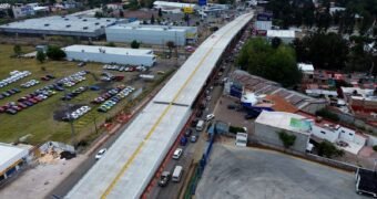 Bedolla anunció que a partir de mañana martes por la noche se habilitará la circulación en el nuevo paso superior Independencia
