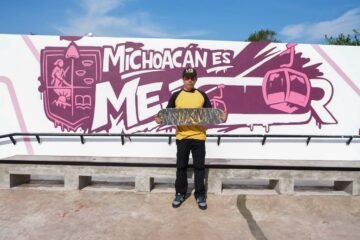 Con el teleférico, se construyó el skate park más grande de Michoacán: Gladyz Butanda