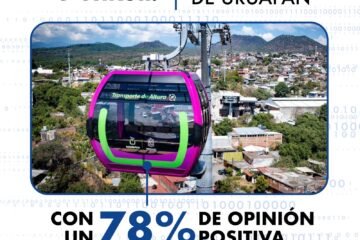 Teleférico de Uruapan con 78% de aprobación ciudadana: Enkoll