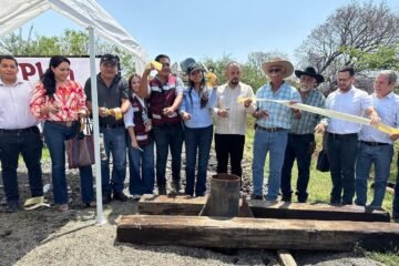 Conagua Michoacán cumple con el derecho al agua; entrega nuevo pozo profundo en Tanhuato