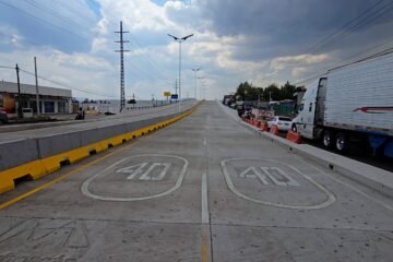 Hoy por la noche se habilitan los 4 carriles del paso elevado en el Paso Independencia ubicado en las inmediaciones de Policía y Tránsito