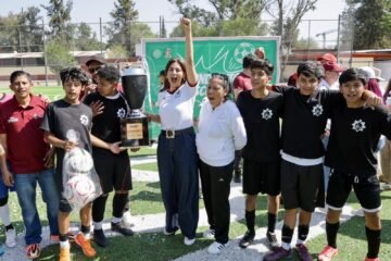 Ganó el deporte como instrumento de paz en el Mundialito Michoacán: Gaby Molina