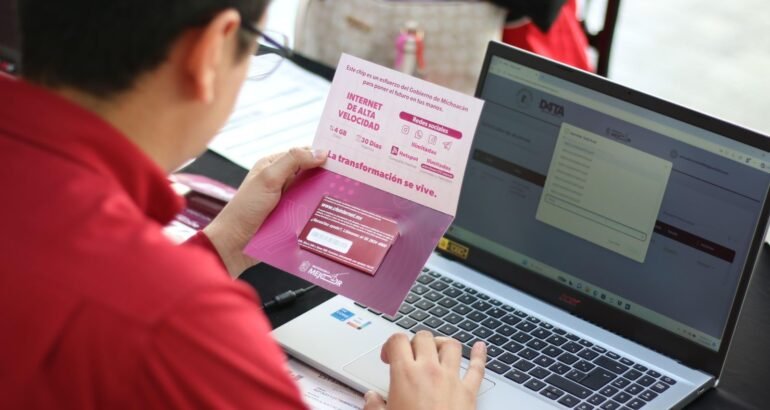 Internet gratis para nicolaitas con D4TA: ubica aquí dónde recoger tu chip en Michoacán