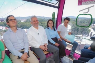 Teleférico rebasó expectativas de afluencia: Gladyz Butanda