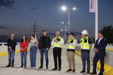 ¡Adiós al tráfico! Bedolla abre carriles superiores del puente Independencia