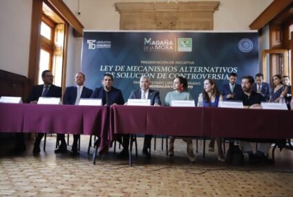 La Ley de Mecanismos Alternativos de Solución evitaría juicios, plantea Juan Antonio Magaña de la Mora en iniciativa