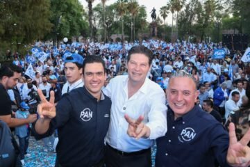 Acción Nacional refrenda unidad ante Jorge Romero