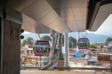 Uruapan vive movilidad de nueva generación a 48 metros de altura