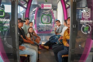 Teleférico de Uruapan transformó la vida de miles de uruapenses: Gladyz Butanda
