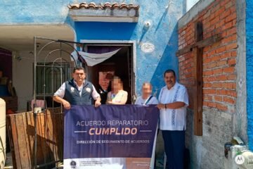 Mediante acuerdo reparatorio, FGE logra recuperación de vivienda en Tarímbaro