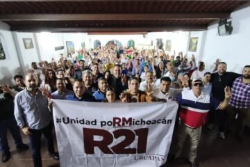 Unidad por Michoacán: proclama del equipo R21