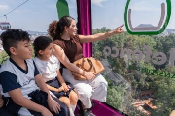 Con más de 515 mil pasajeros, teleférico de Uruapan impulsa la movilidad y la atracción turística: Bedolla