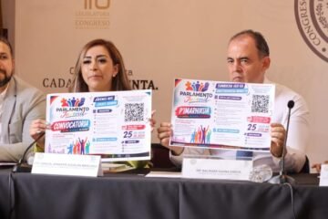 Invitan diputados a juventud michoacana a participar en Parlamento Juvenil Incluyente 2026