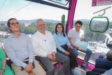 Teleférico ha transportado a 340 mil uruapenses en menos de un mes: Gladyz Butanda