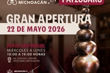 ✨ ¡La tradición michoacana tiene un nuevo hogar en el corazón de Pátzcuaro! 🏺🧵🎨