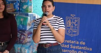 Solidaridad de los michoacanos llega al Hogar Cristo Abandonado; se entregaron 3 mil 600 pañales