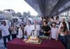 Celebra Bedolla primer aniversario del Paso Catrinas en Villas del Pedregal Celebra Bedolla primer aniversario del Paso Catrinas en Villas del Pedregal