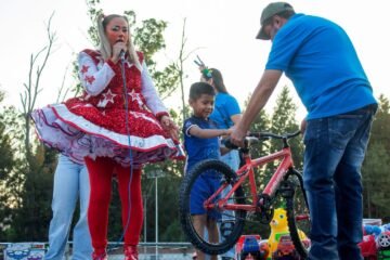 Una tarde inolvidable, para cientos de niños, en su día