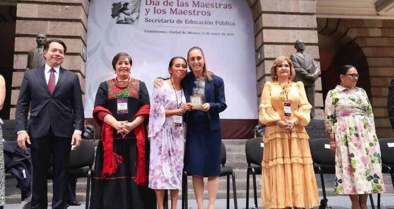 Con la presidenta, Michoacán vive un momento esperanzador en educación: Gabriela Molina