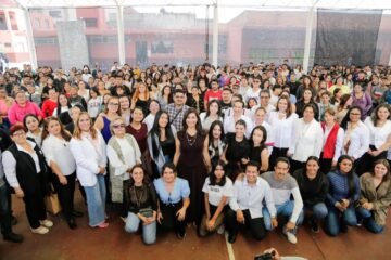 Michoacán logra justicia laboral a los maestros: Gaby Molina