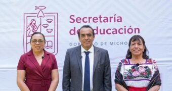 Magisterio respalda el proyecto educativo de Michoacán: Gabriela Molina