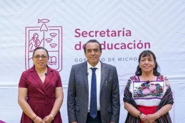 Magisterio respalda el proyecto educativo de Michoacán: Gabriela Molina