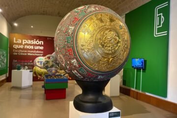 Escultura del Mundial será donada a Michoacán: Gabriela Molina